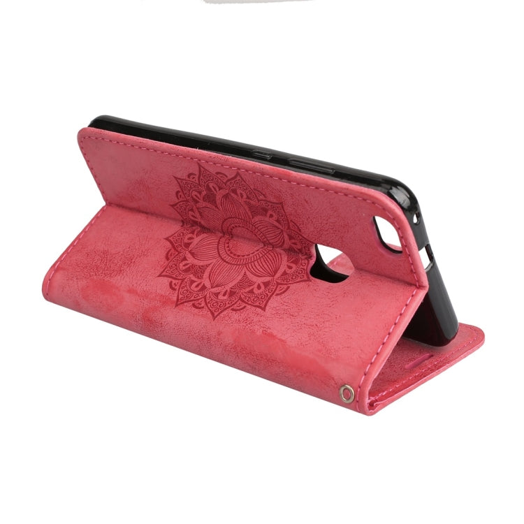 For Huawei  P10 Lite Mandragora Pattern Crystal Encrusted Horizontal Flip Leather Case with Card Slot & Holder & Wallet & Lanyard