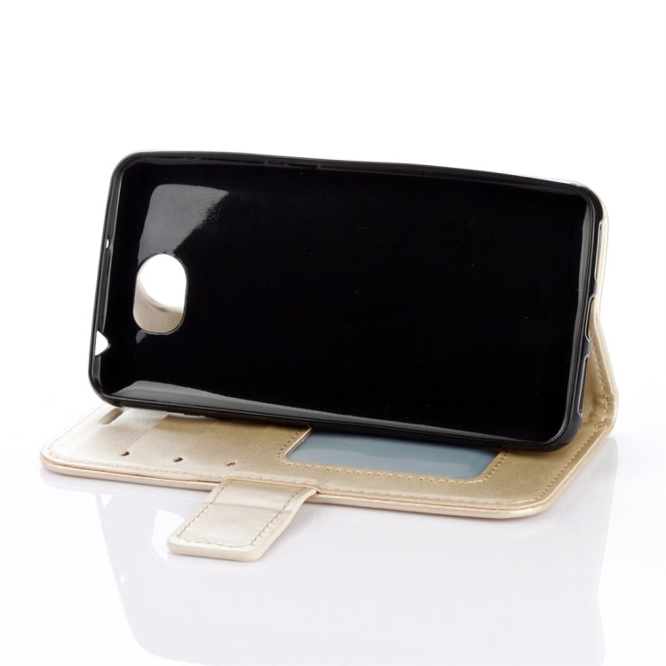 For Huawei  Y5II Mandragora Pattern Crystal Encrusted Horizontal Flip Leather Case with Card Slot & Holder & Wallet & Lanyard