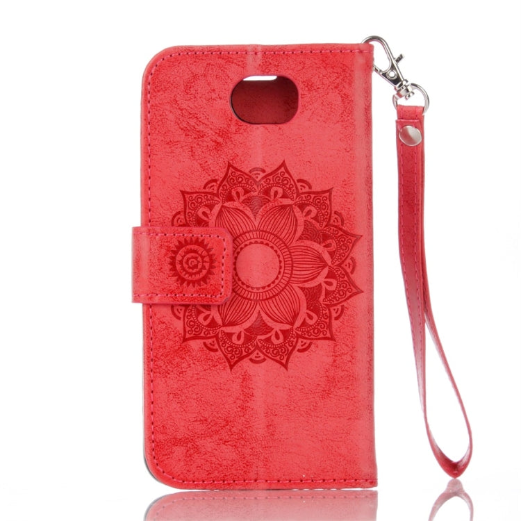 For Huawei  Y5II Mandragora Pattern Crystal Encrusted Horizontal Flip Leather Case with Card Slot & Holder & Wallet & Lanyard