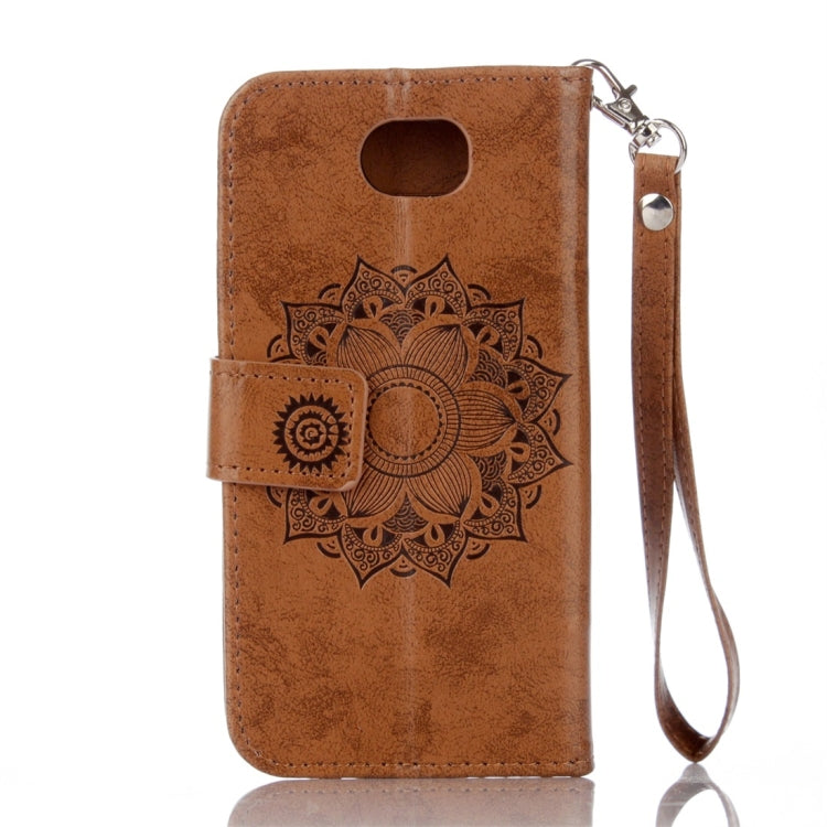 For Huawei  Y5II Mandragora Pattern Crystal Encrusted Horizontal Flip Leather Case with Card Slot & Holder & Wallet & Lanyard