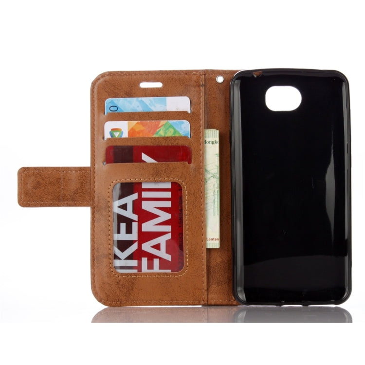 For Huawei  Y5II Mandragora Pattern Crystal Encrusted Horizontal Flip Leather Case with Card Slot & Holder & Wallet & Lanyard