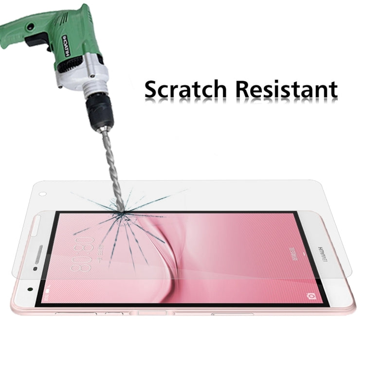 100 PCS for Huawei MediaPad M2 7.0 inch 0.3mm 9H Surface Hardness Explosion-proof Tempered Glass Film