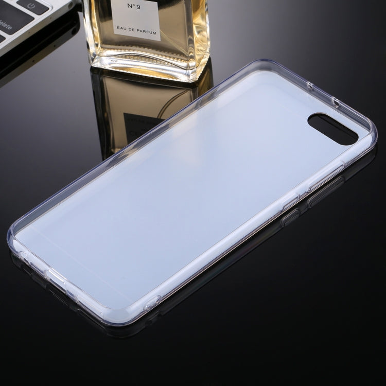 For Huawei Honor View 10 Acrylic + TPU Electroplating Mirror Protective Back Cover Case