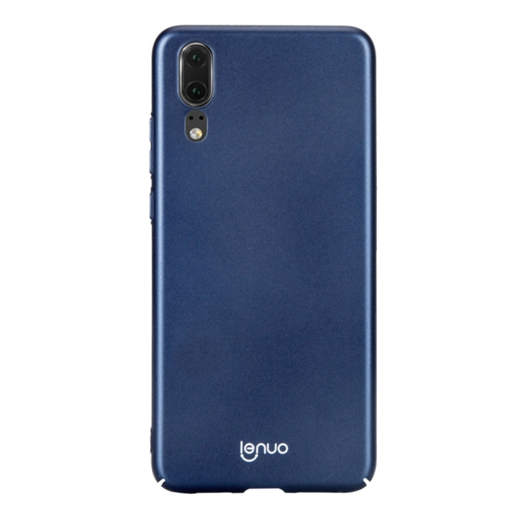 Lenuo Leshield Series for Huawei P20 PC Dropproof Protective Back Cover Case(Blue)