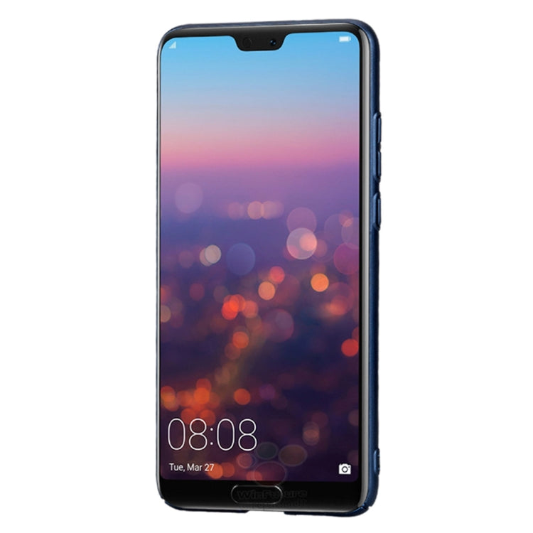 Lenuo Leshield Series for Huawei P20 PC Dropproof Protective Back Cover Case(Blue)