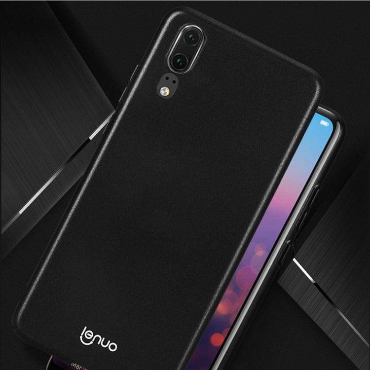 Lenuo Leshield Series for Huawei P20 PC Dropproof Protective Back Cover Case(Blue)