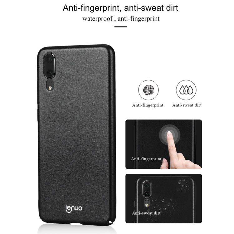 Lenuo Leshield Series for Huawei P20 PC Dropproof Protective Back Cover Case(Blue)