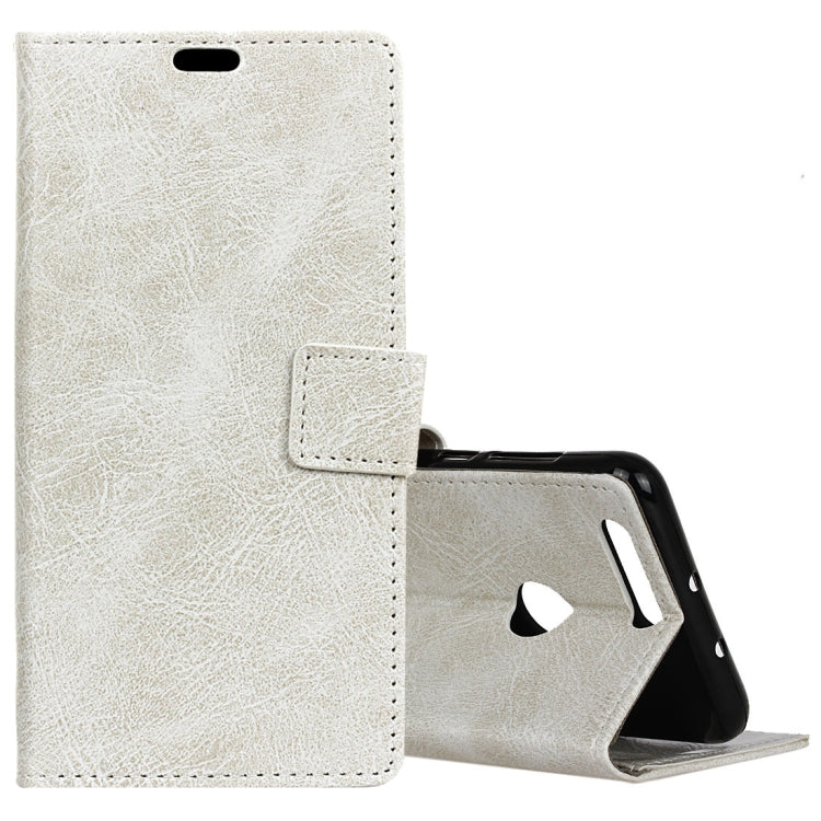 For Huawei Honor 7A Retro Crazy Horse Texture Horizontal Flip Leather Case with Holder & Card Slots & Wallet & Photo Frame