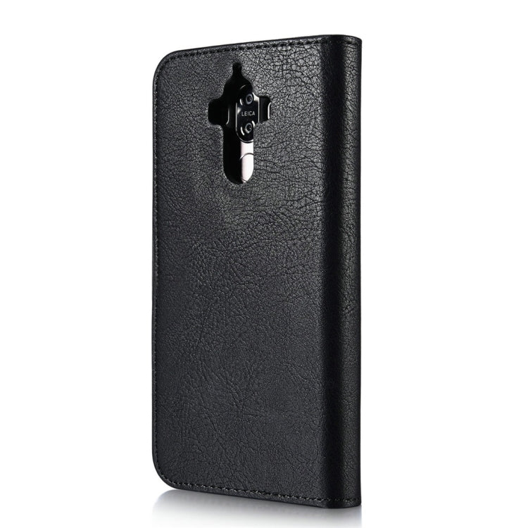 For Huawei Mate 9 Crazy Horse Texture Horizontal Flip Detachable Magnetic Protective Case with Holder & Card Slots & Wallet