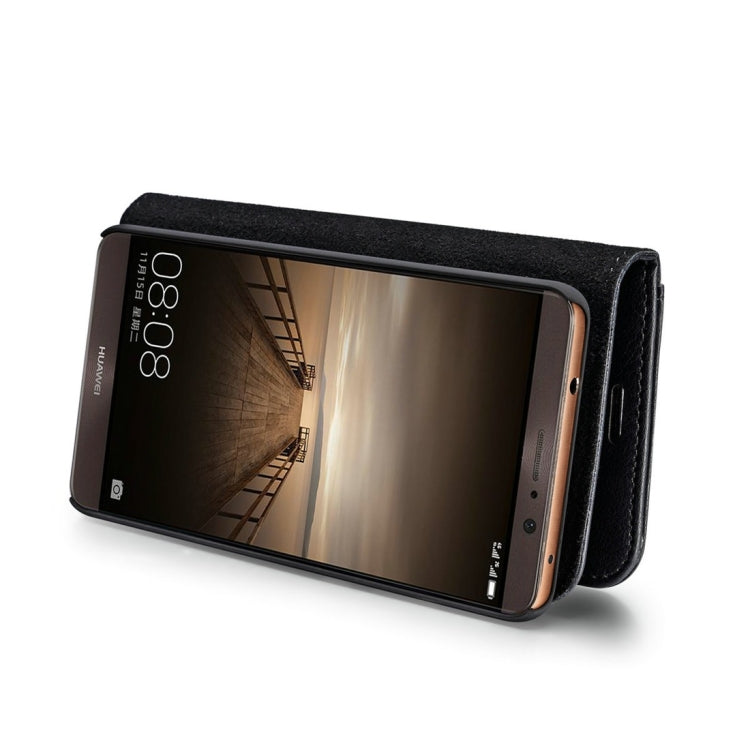 For Huawei Mate 9 Crazy Horse Texture Horizontal Flip Detachable Magnetic Protective Case with Holder & Card Slots & Wallet