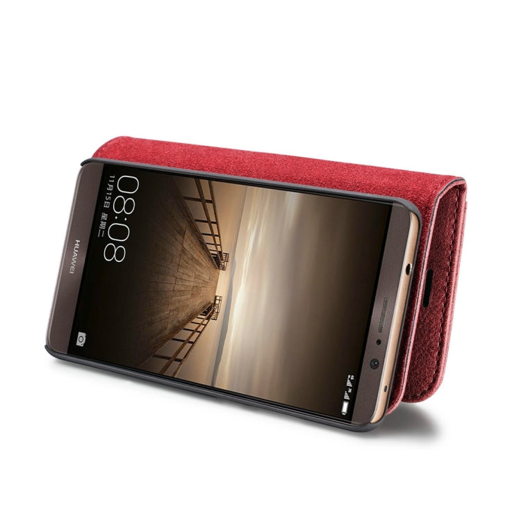 For Huawei Mate 9 Crazy Horse Texture Horizontal Flip Detachable Magnetic Protective Case with Holder & Card Slots & Wallet