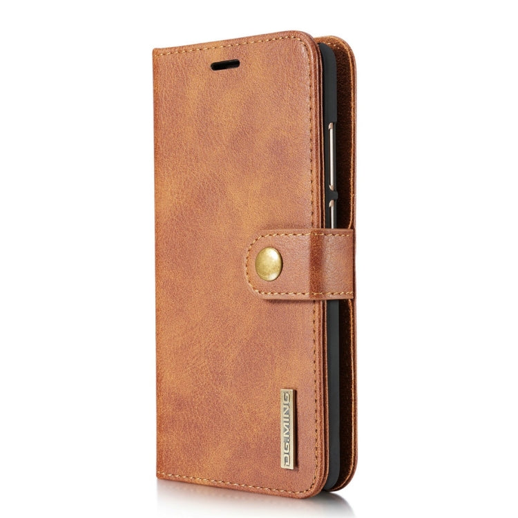 For Huawei Mate 9 Crazy Horse Texture Horizontal Flip Detachable Magnetic Protective Case with Holder & Card Slots & Wallet