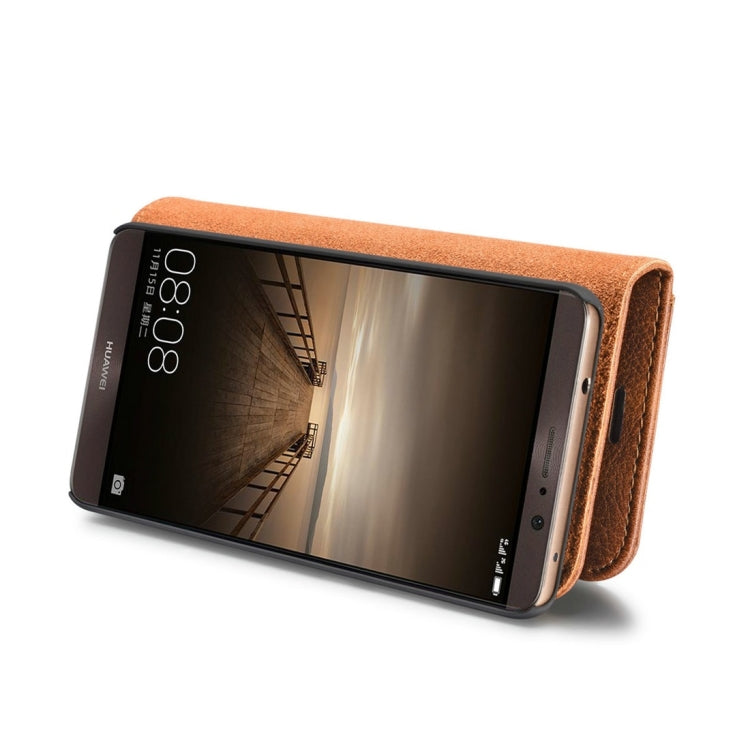 For Huawei Mate 9 Crazy Horse Texture Horizontal Flip Detachable Magnetic Protective Case with Holder & Card Slots & Wallet