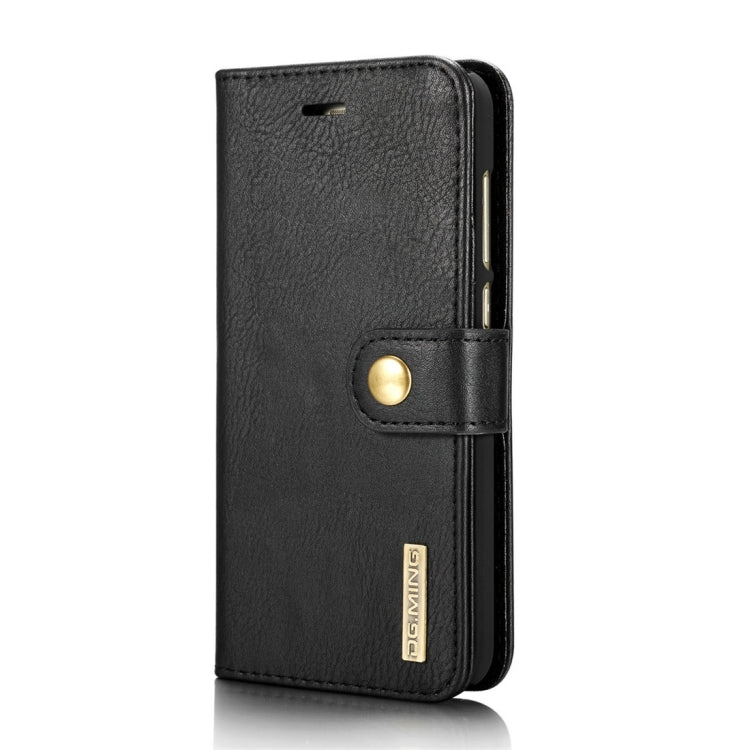 For Huawei P8 Lite (2017) Crazy Horse Texture Horizontal Flip Detachable Magnetic Protective Case with Holder & Card Slots & Wallet