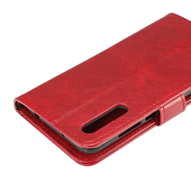 For Huawei P20 Pro Crazy Horse Texcture PU + TPU Horizontal Flip Leather Case with Holder & Card Slots & Wallet & Photo Frame