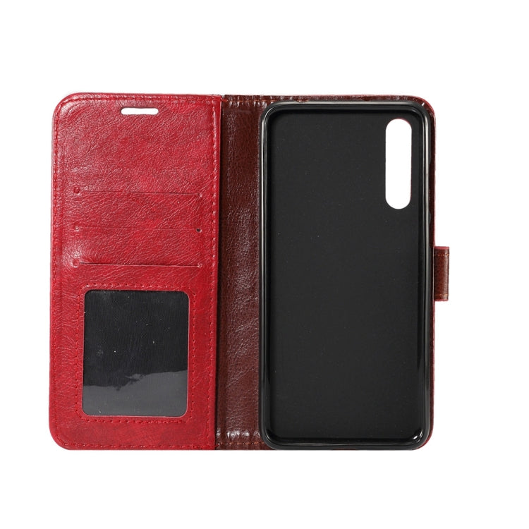 For Huawei P20 Pro Crazy Horse Texcture PU + TPU Horizontal Flip Leather Case with Holder & Card Slots & Wallet & Photo Frame