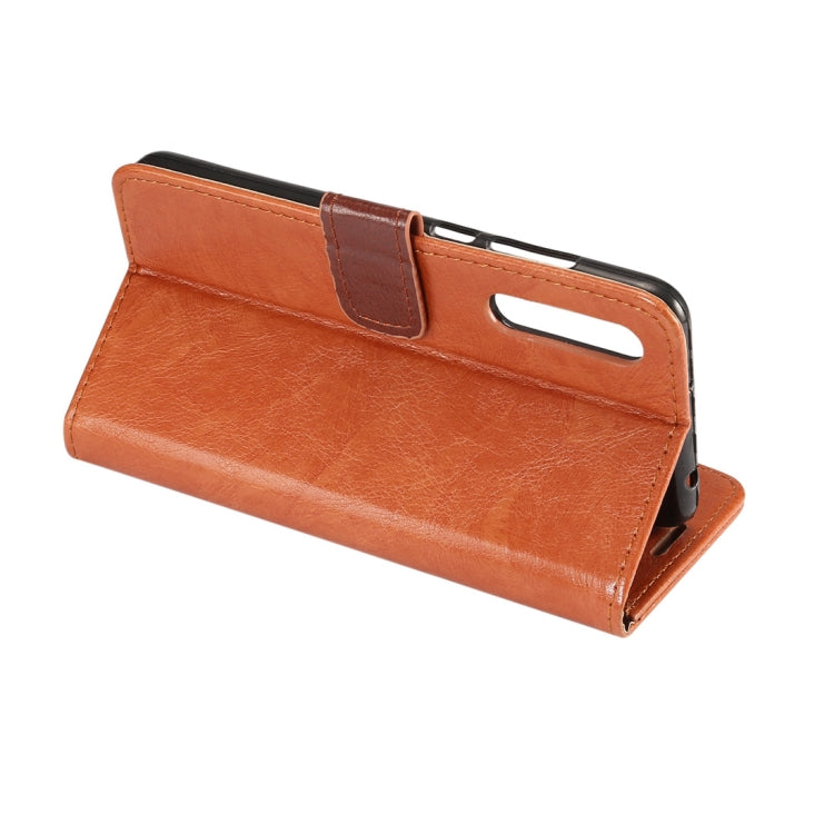 For Huawei P20 Pro Crazy Horse Texcture PU + TPU Horizontal Flip Leather Case with Holder & Card Slots & Wallet & Photo Frame