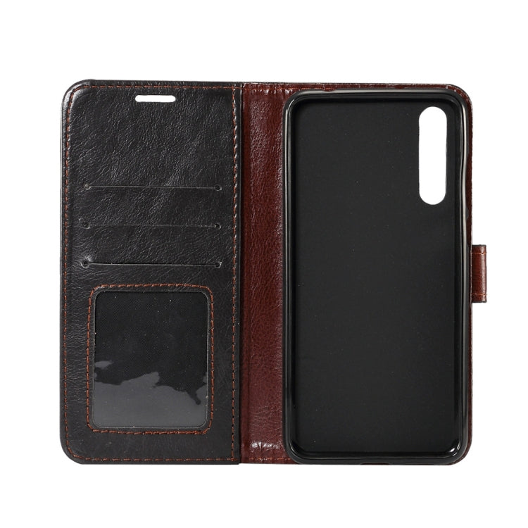 For Huawei P20  Crazy Horse Texcture PU + TPU Horizontal Flip Leather Case with Holder & Card Slots & Wallet & Photo Frame