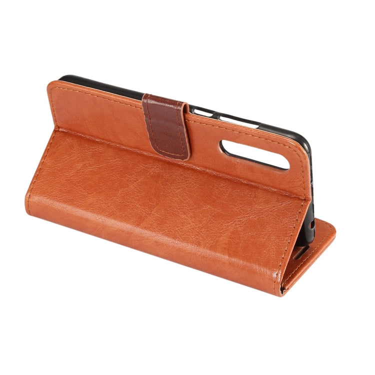 For Huawei P20  Crazy Horse Texcture PU + TPU Horizontal Flip Leather Case with Holder & Card Slots & Wallet & Photo Frame