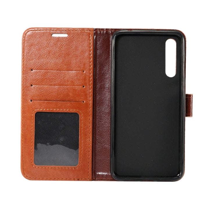 For Huawei P20  Crazy Horse Texcture PU + TPU Horizontal Flip Leather Case with Holder & Card Slots & Wallet & Photo Frame