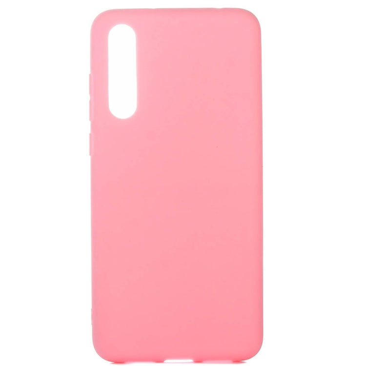 For Huawei P20 Inside and Outside Frosted TPU Protective Back Cover Case