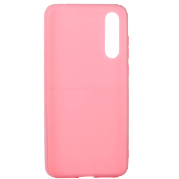 For Huawei P20 Inside and Outside Frosted TPU Protective Back Cover Case