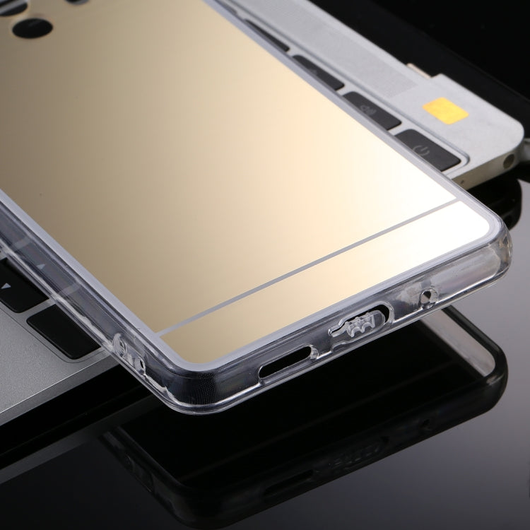 For Huawei Mate 10 Acrylic + TPU Electroplating Mirror Protective Back Cover Case