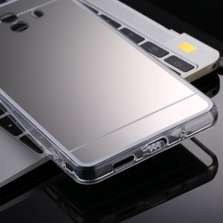 For Huawei Mate 10 Acrylic + TPU Electroplating Mirror Protective Back Cover Case