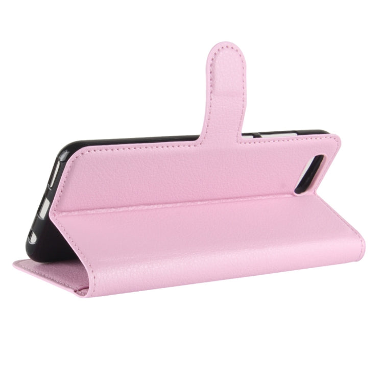 For Huawei  Honor View 10 Litchi Texture Horizontal Flip Leather Case with Holder & Card Slots & Wallet