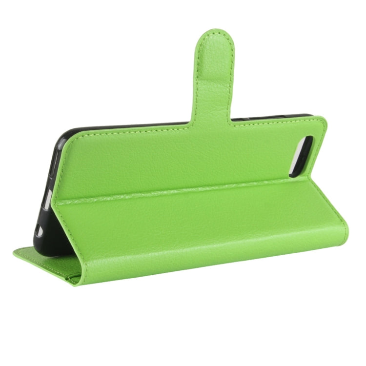 For Huawei  Honor View 10 Litchi Texture Horizontal Flip Leather Case with Holder & Card Slots & Wallet