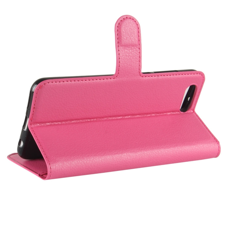 For Huawei  Honor View 10 Litchi Texture Horizontal Flip Leather Case with Holder & Card Slots & Wallet