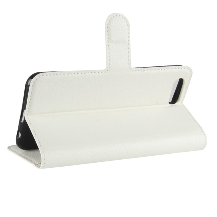 For Huawei  Honor View 10 Litchi Texture Horizontal Flip Leather Case with Holder & Card Slots & Wallet