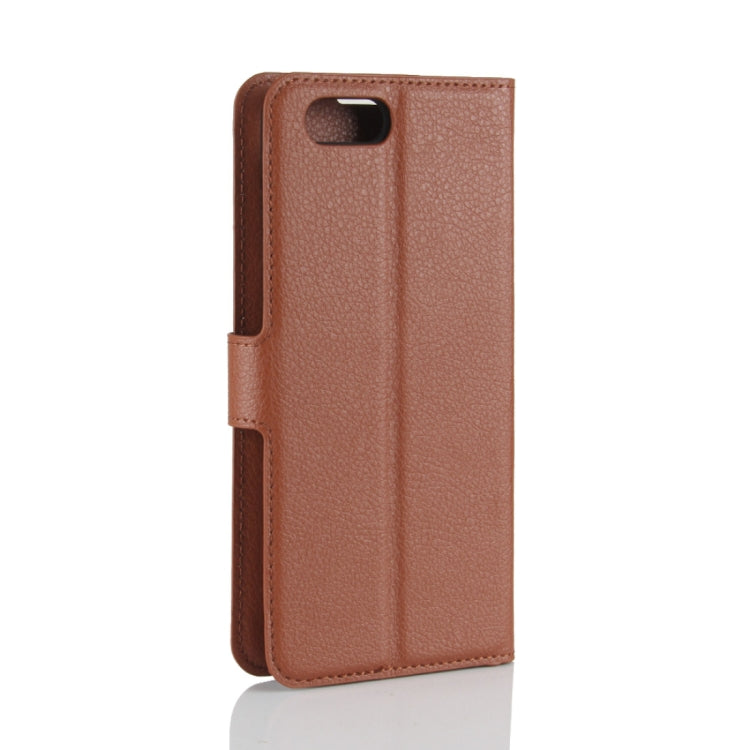 For Huawei  Honor View 10 Litchi Texture Horizontal Flip Leather Case with Holder & Card Slots & Wallet