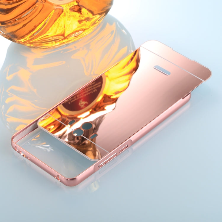 For Huawei Mate 10 Electroplating + PC Mirror Protective Back Cover Case