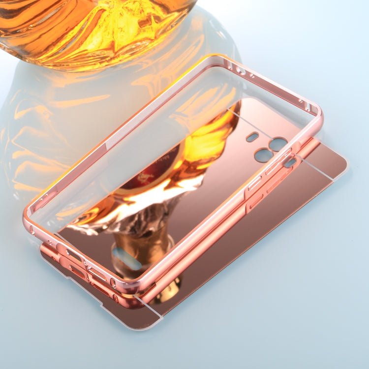 For Huawei Mate 10 Electroplating + PC Mirror Protective Back Cover Case