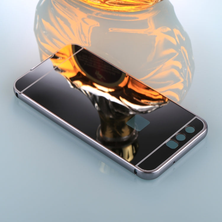 For Huawei P10 Electroplating + PC Mirror Protective Back Cover Case