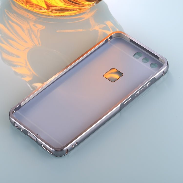 For Huawei P10 Electroplating + PC Mirror Protective Back Cover Case