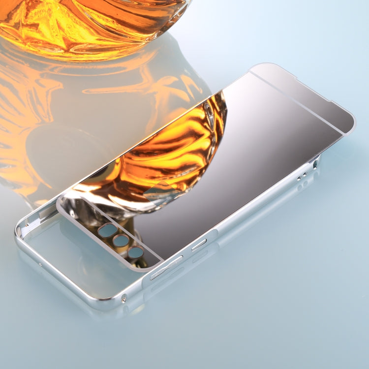 For Huawei P10 Electroplating + PC Mirror Protective Back Cover Case