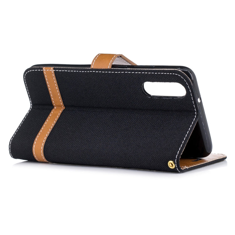 For Huawei P20 Denim Texture TPU + PU Horizontal Flip Leather Case with Holder & Card Slots & Wallet & Lanyard