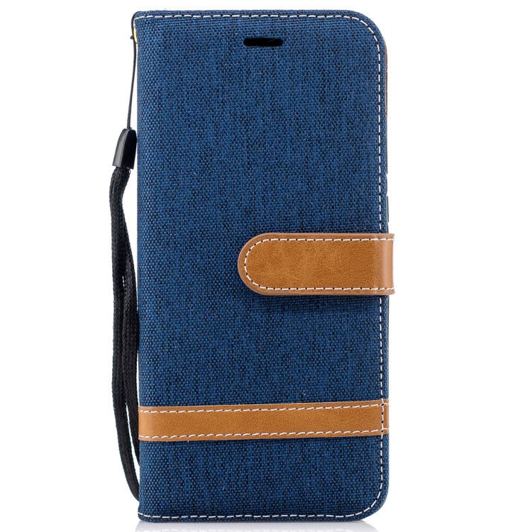 For Huawei P20 Denim Texture TPU + PU Horizontal Flip Leather Case with Holder & Card Slots & Wallet & Lanyard