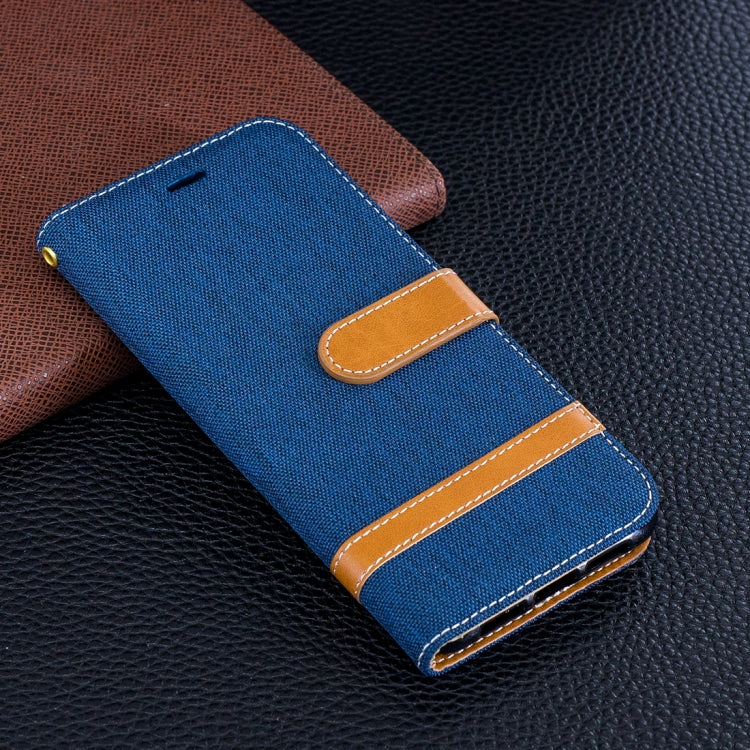 For Huawei P20 Denim Texture TPU + PU Horizontal Flip Leather Case with Holder & Card Slots & Wallet & Lanyard