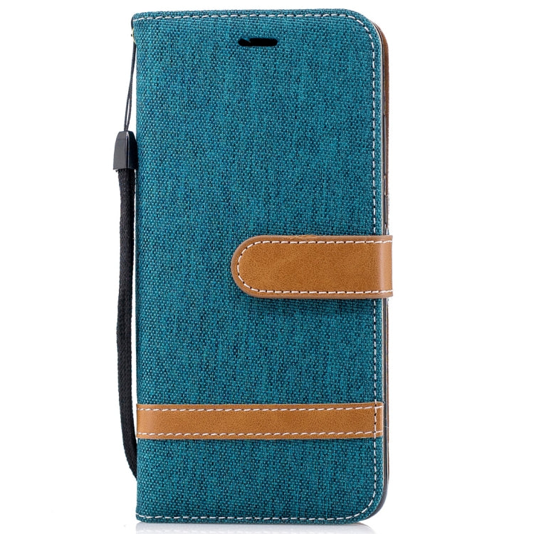 For Huawei P20 Denim Texture TPU + PU Horizontal Flip Leather Case with Holder & Card Slots & Wallet & Lanyard