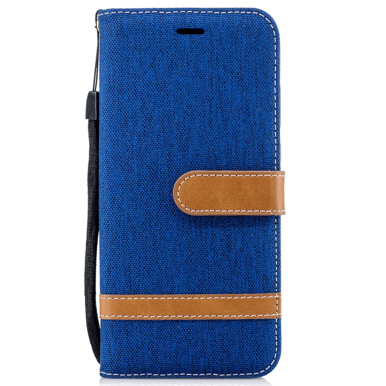 For Huawei P20 Denim Texture TPU + PU Horizontal Flip Leather Case with Holder & Card Slots & Wallet & Lanyard