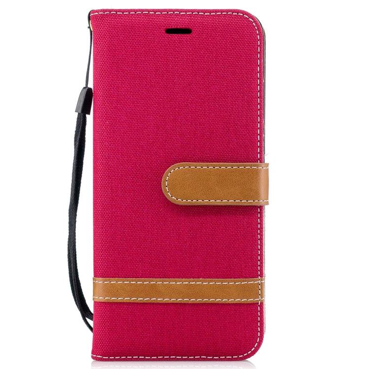 For Huawei P20 Denim Texture TPU + PU Horizontal Flip Leather Case with Holder & Card Slots & Wallet & Lanyard