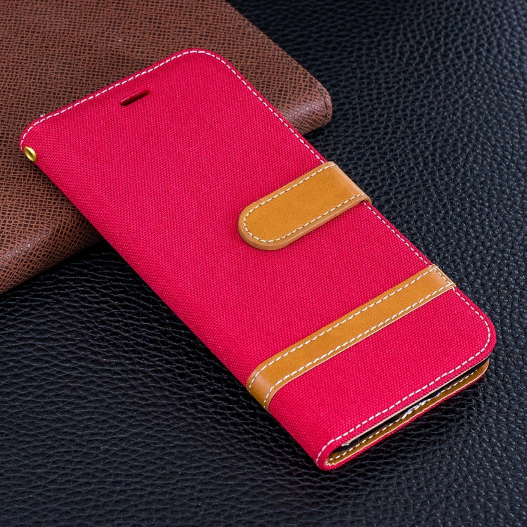 For Huawei P20 Denim Texture TPU + PU Horizontal Flip Leather Case with Holder & Card Slots & Wallet & Lanyard
