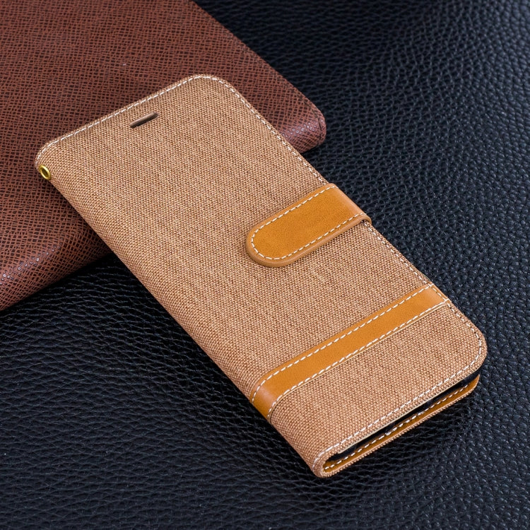 For Huawei P20 Denim Texture TPU + PU Horizontal Flip Leather Case with Holder & Card Slots & Wallet & Lanyard
