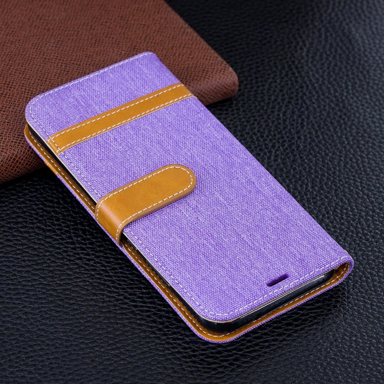 For Huawei P20 Lite & nova 3e Denim Texture TPU + PU Horizontal Flip Leather Case with Holder & Card Slots & Wallet & Lanyard