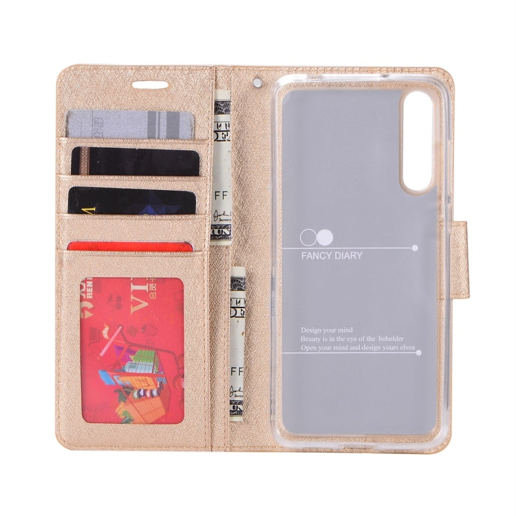 For Huawei P20 Pro Silk Texture Horizontal Flip Leather Case with Holder & Card slots & Wallet & Photo Frame