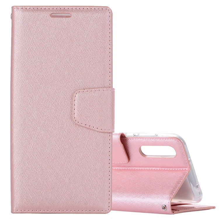 For Huawei P20 Pro Silk Texture Horizontal Flip Leather Case with Holder & Card slots & Wallet & Photo Frame