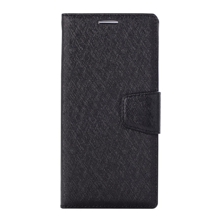 For Huawei P20 Silk Texture Horizontal Flip Leather Case with Holder & Card slots & Wallet & Photo Frame